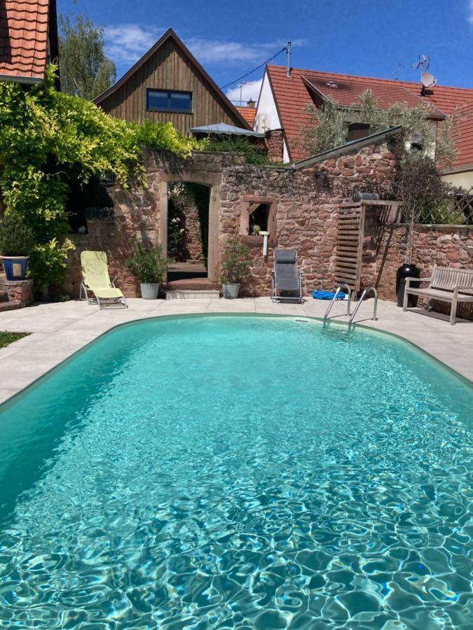 Le Grenier - Piscine Et Spa Marlenheim Buitenkant foto