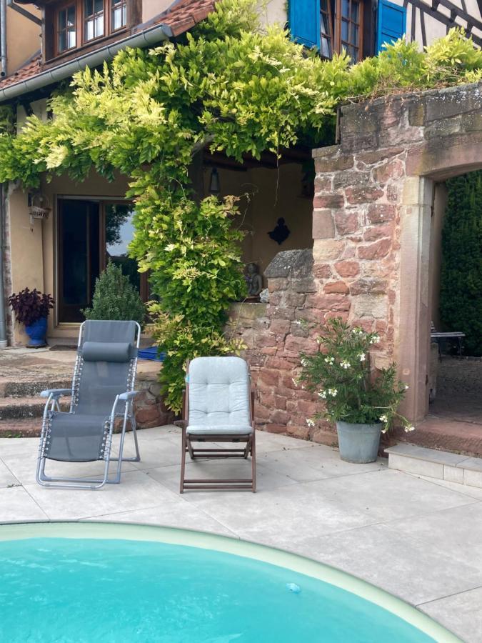 Le Grenier - Piscine Et Spa Marlenheim Buitenkant foto